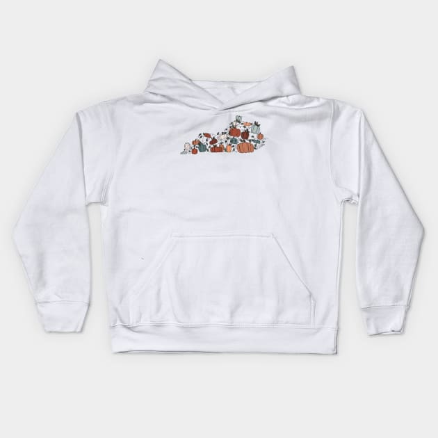 Pump-Ken(tucky) Patch Kids Hoodie by Hannah’s Hand Lettering